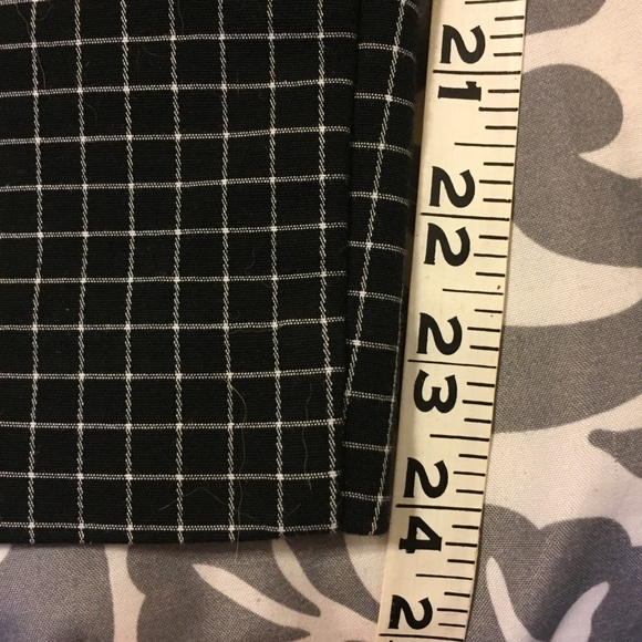 Harper Grid Patterned Slacks - Picture 3 of 9